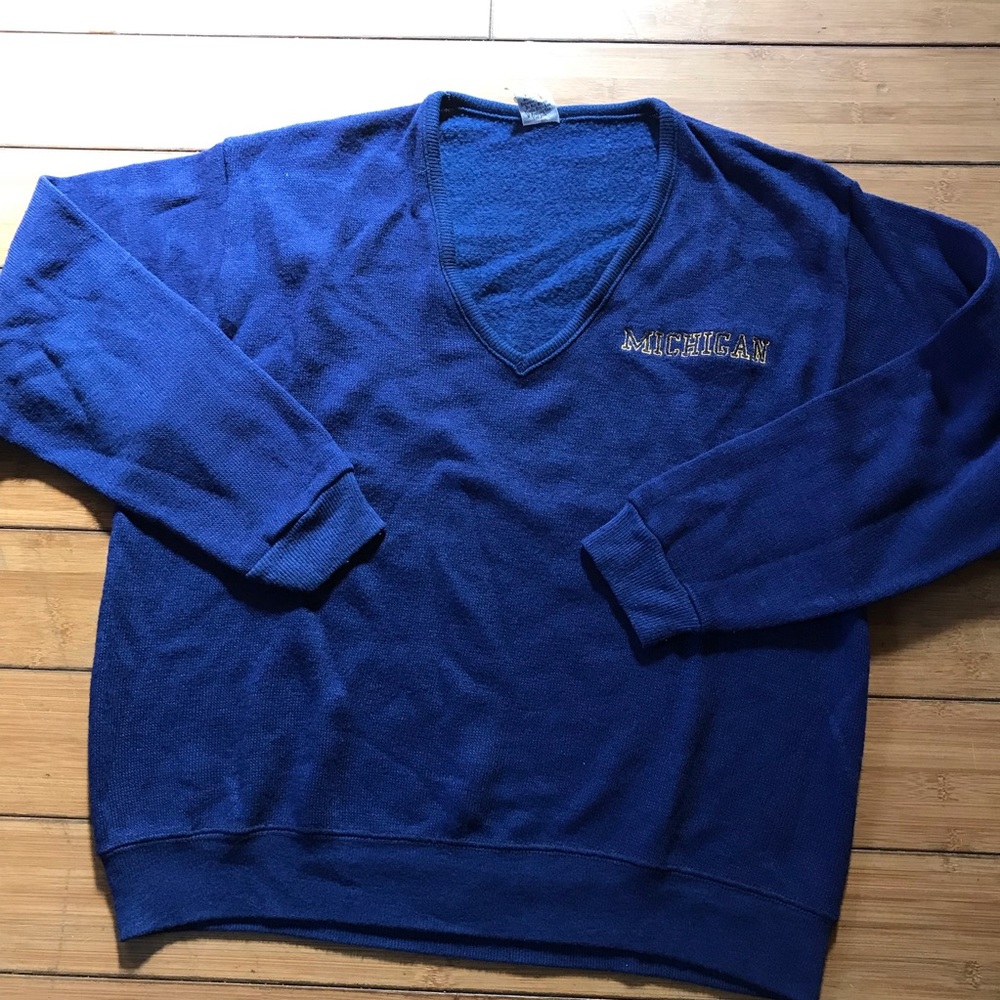 Vintage Michigan Sweater